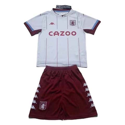 Camiseta Aston Villa Segunda equipo Niño 2021-22